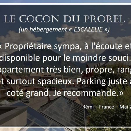 Le Cocon Du Prorel Briançon Eksteriør bilde